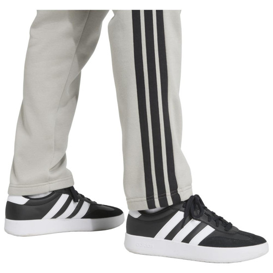 Adidas Ανδρικό παντελόνι φόρμας Essentials 3-Stripes Open-Hem Fleece Pants
